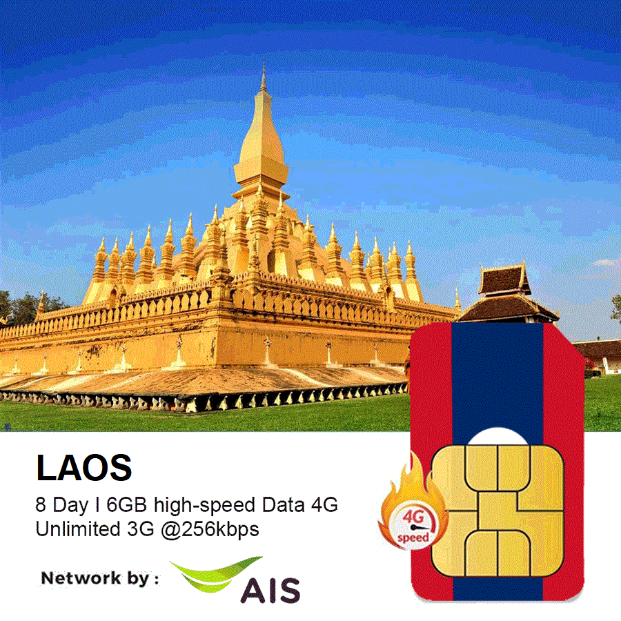 tourist sim card laos