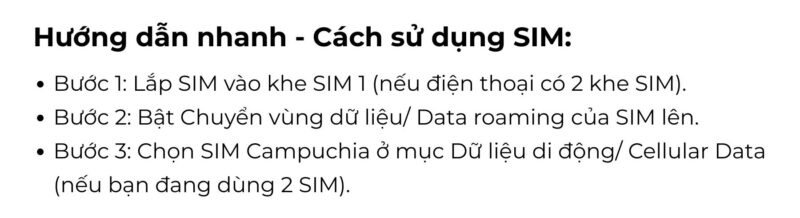 Hướng dẫn cách sử dụng SIM vật lý