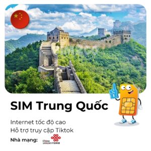Sim China hỗ trợ Tiktok