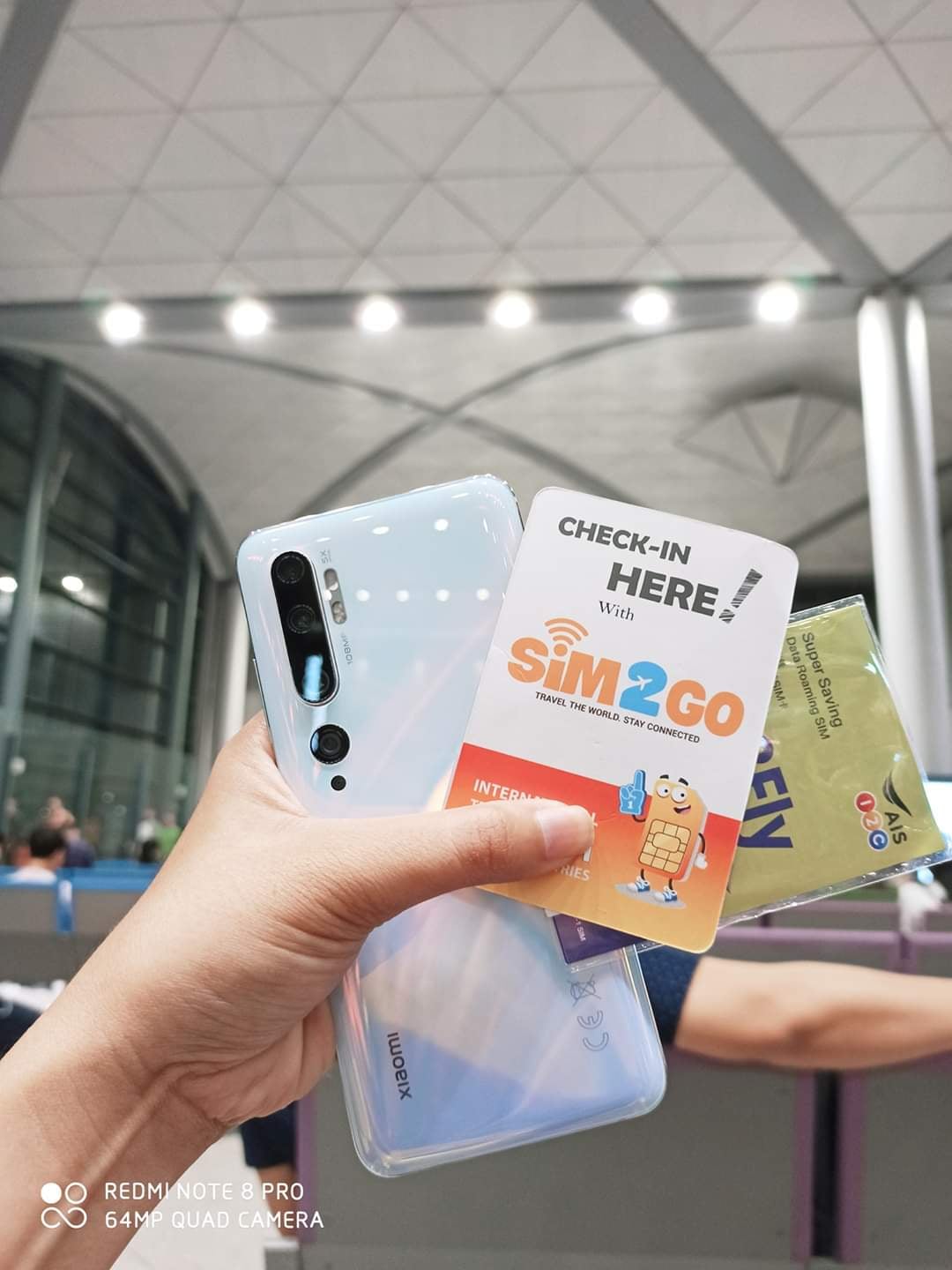 Khách hàng SIM2GO kết nối internet khi vừa đến Thái Lan