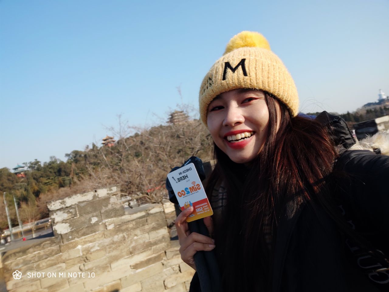 Khách hàng SIM2GO dùng eSIM Trung Quốc tại Vạn Lý Trường Thành