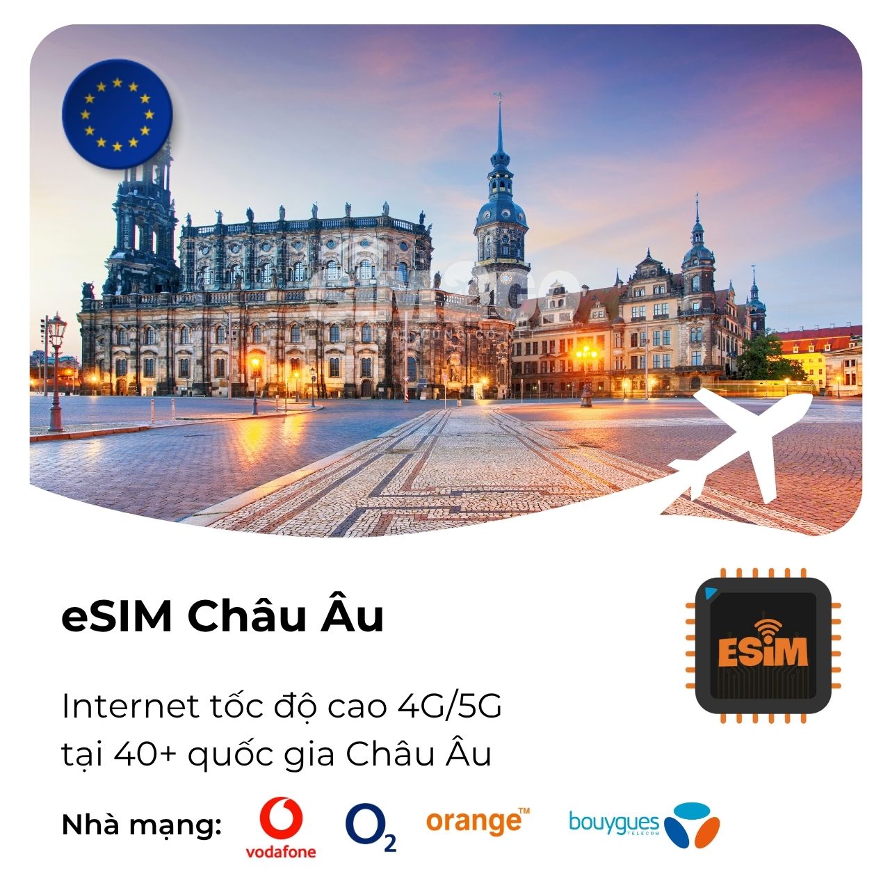 esim châu âu