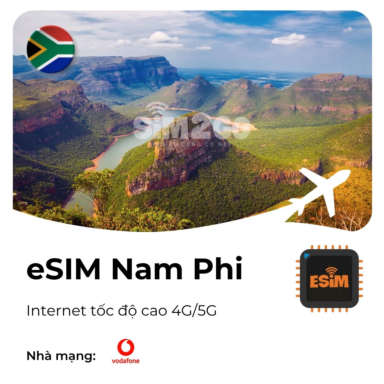 esim nam phi