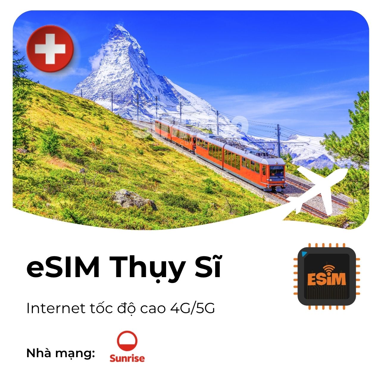 esim thụy sĩ, mua esim thụy sĩ tại việt nam