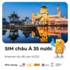sim châu á 35 nước