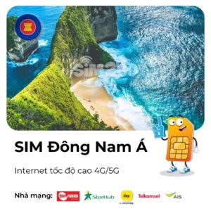 sim 10 nước đông nam á, sim 4g đông nam á, sim đông nam á, mua sim đông nam á