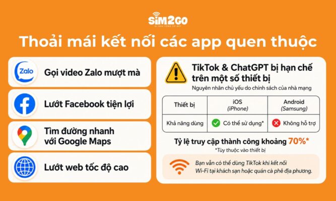 TikTok và ChatGPT bị hạn chế truy cập theo chính sách của nhà mạng