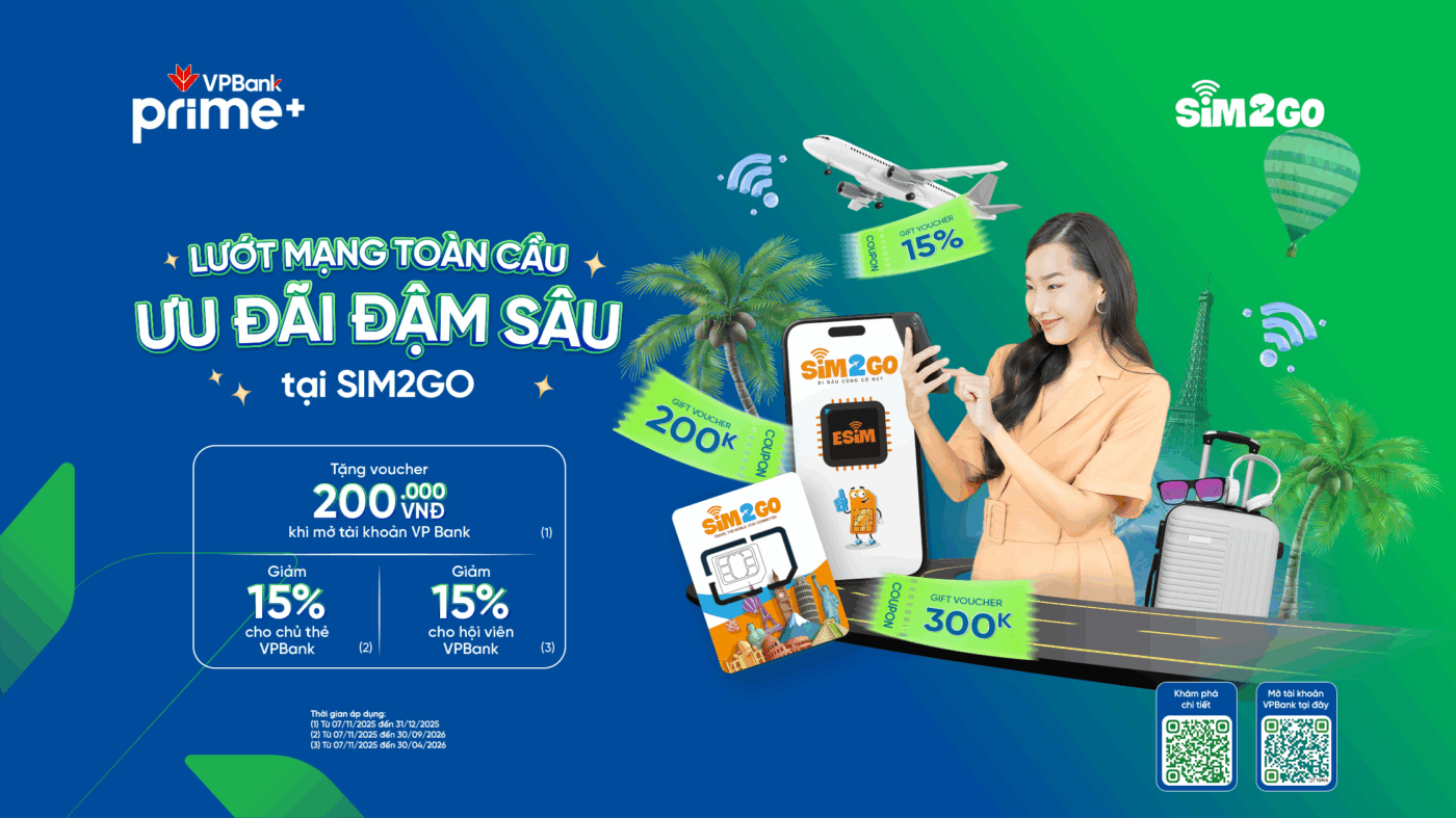 Visual VP Bank x SIM2GO