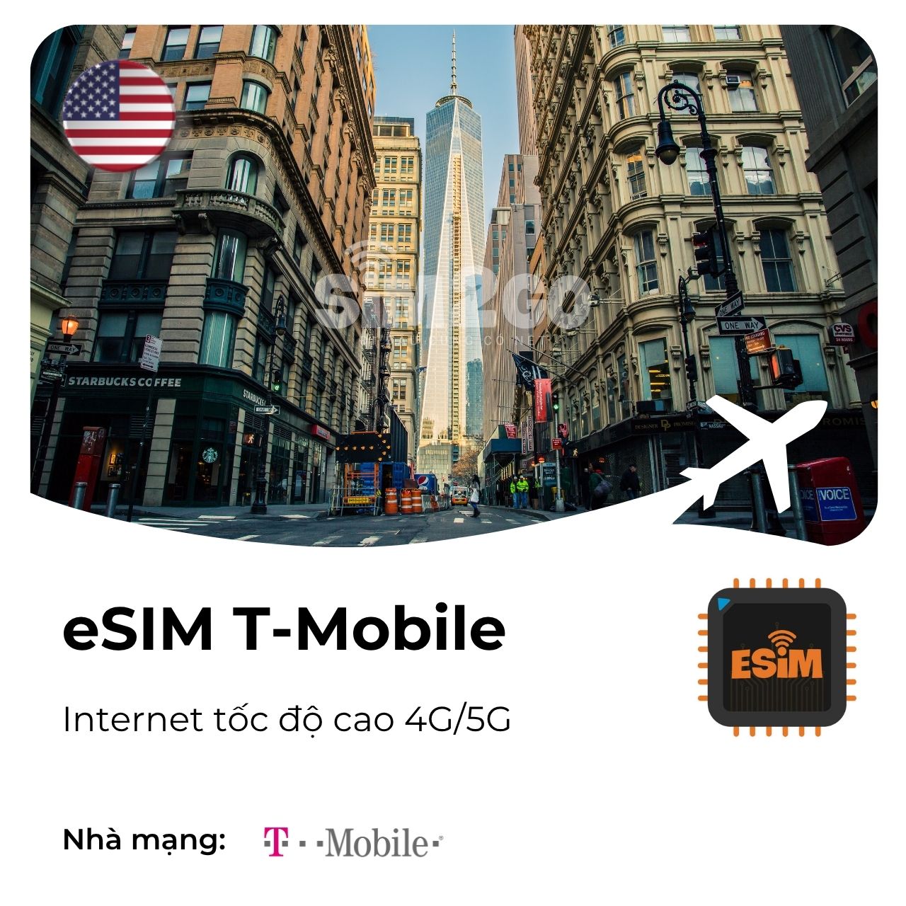 eSIM T-Mobile USA