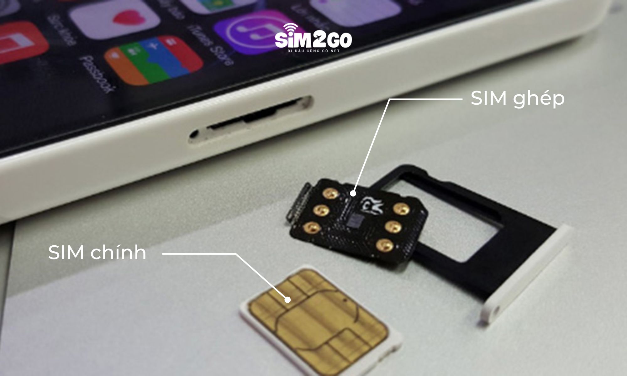 Dùng SIM ghép là cách được nhiều người lựa chọn để unlock iPhone