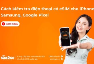Cách kiểm tra điện thoại có eSIM cho iPhone, Samsung, Google Pixel