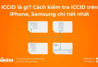 ICCID là gì? Cách kiểm tra ICCID trên iPhone, Samsung chi tiết nhất