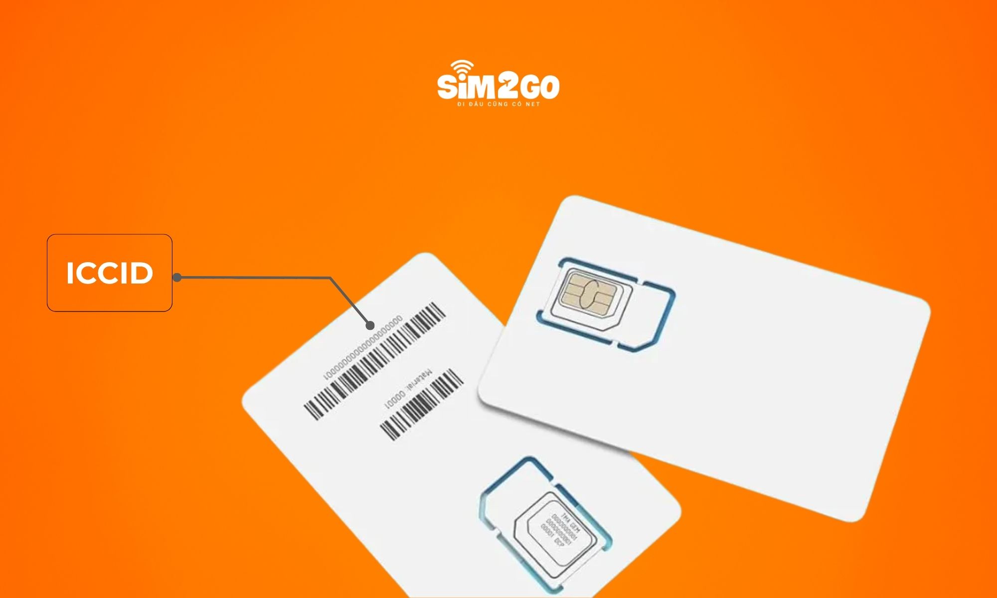 Mỗi SIM sẽ có một ICCID khác nhau