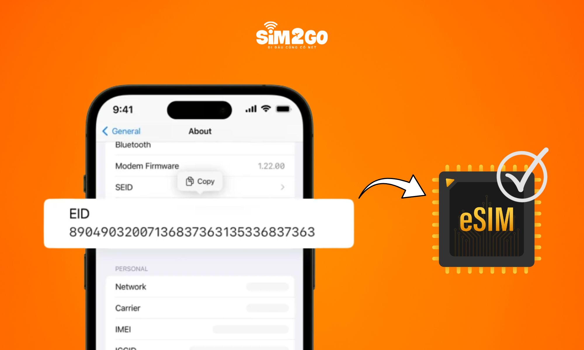 Mã EID giúp nhà mạng nhận diện và kích hoạt eSIM