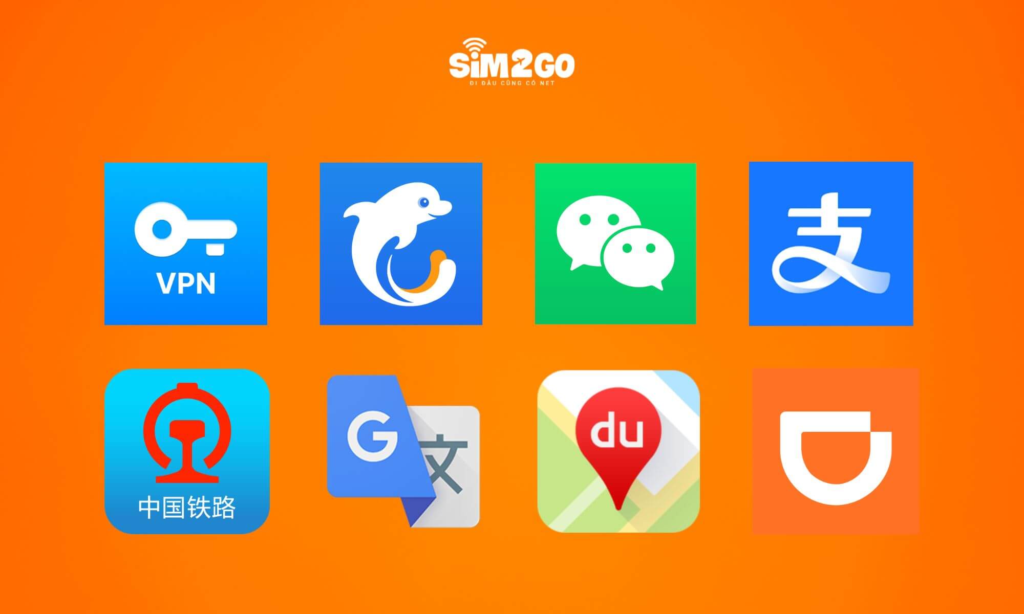 Cài sẵn 8 app này trước khi lên máy bay để không bị bối rối sau khi đến Trung Quốc.