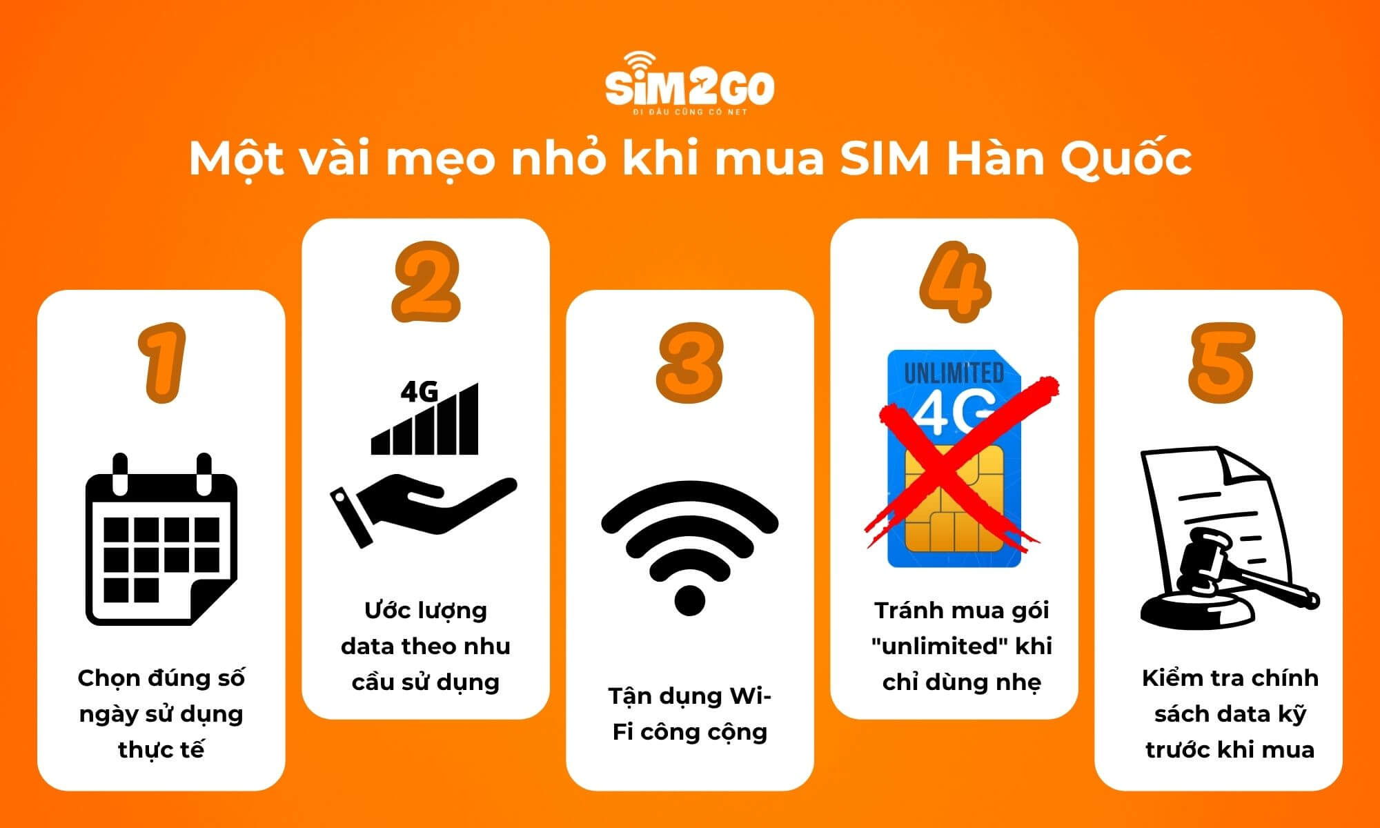 Một vài mẹo nhỏ giúp bạn tiết kiệm chi phí khi mua SIM Hàn Quốc