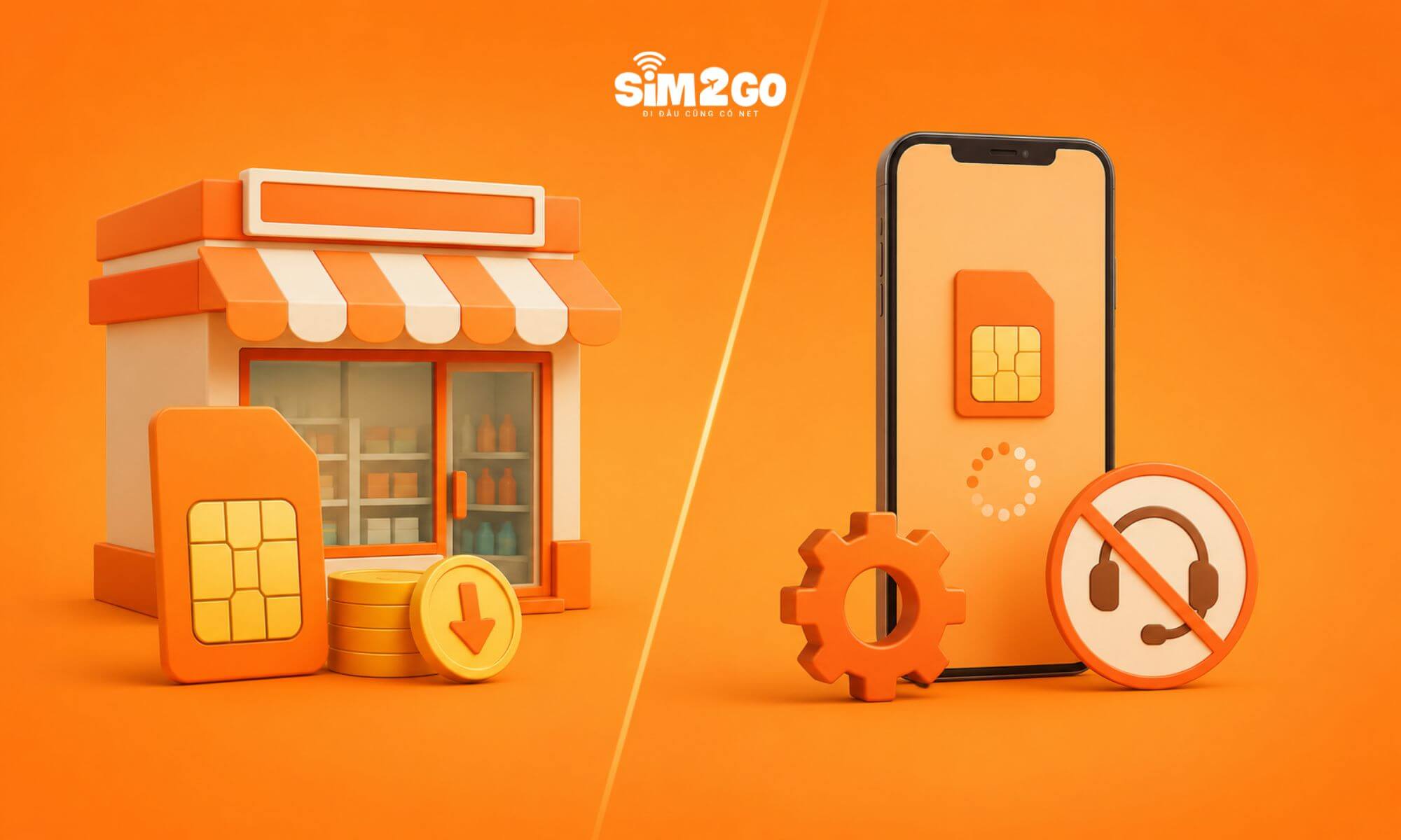 SIM cửa hàng tiện lợi có giá rẻ nhưng thao tác kích hoạt và hỗ trợ còn hạn chế