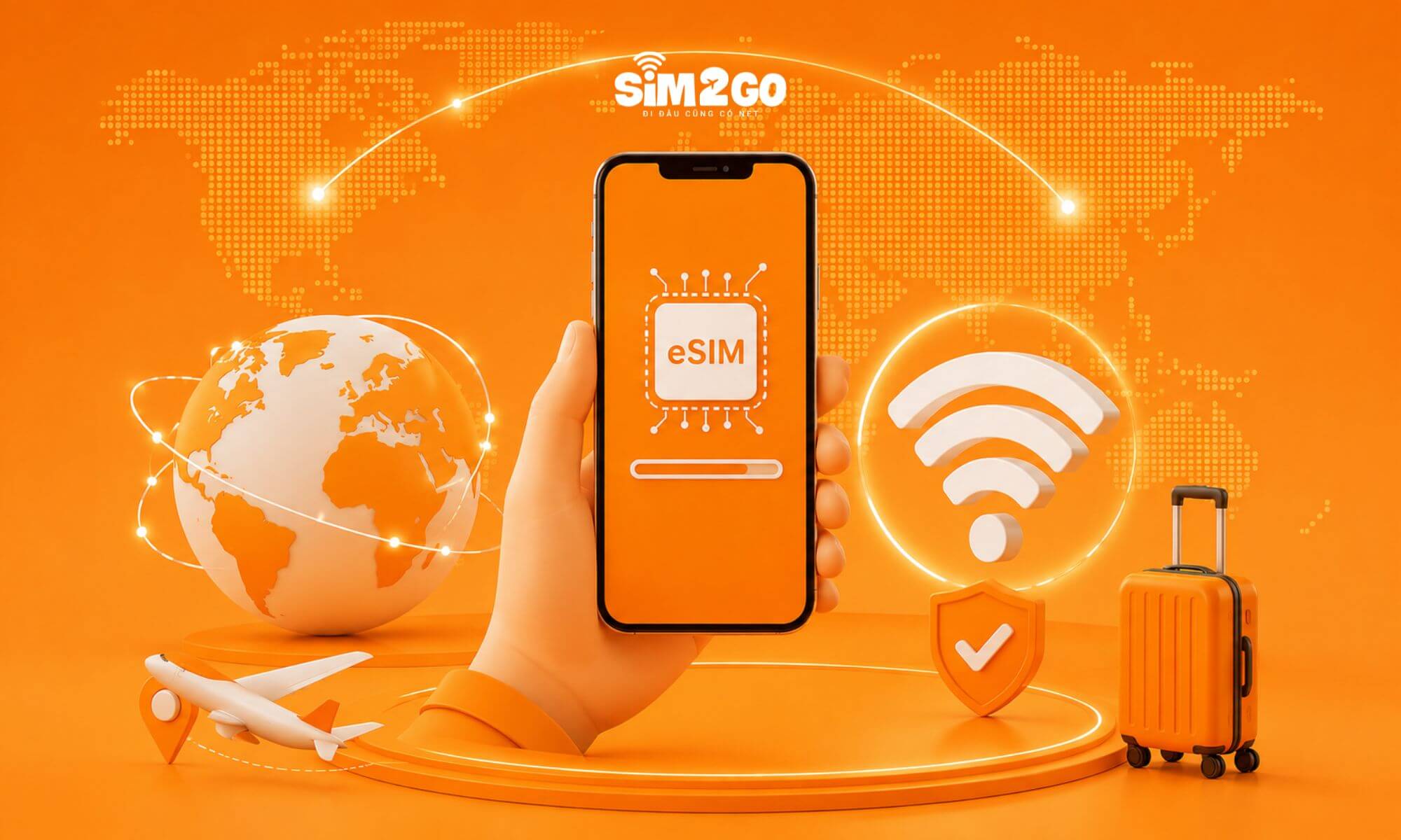 Cần phải có Internet ổn định trong khi cài eSIM