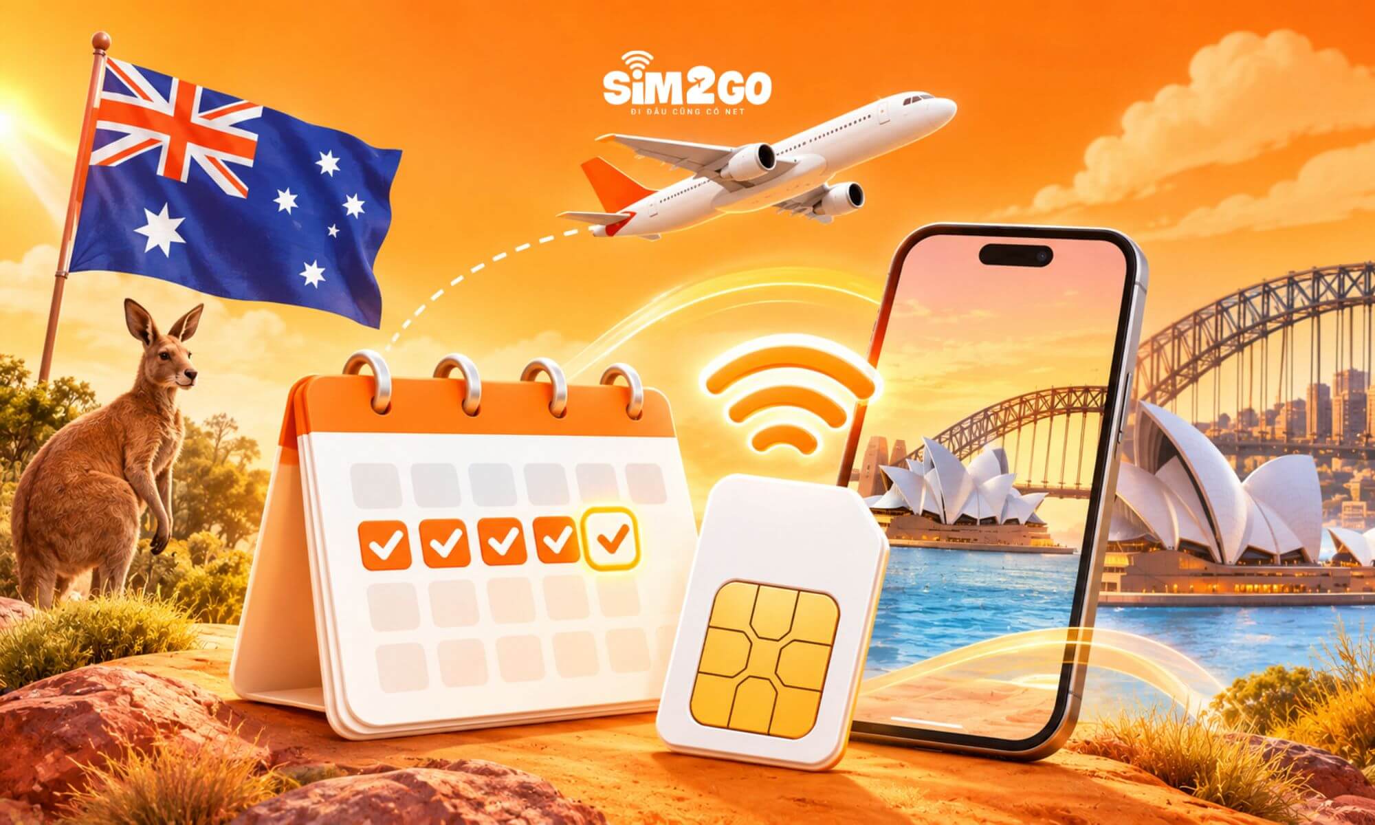 Chọn đúng số ngày sử dụng SIM Úc để không mất kết nối
