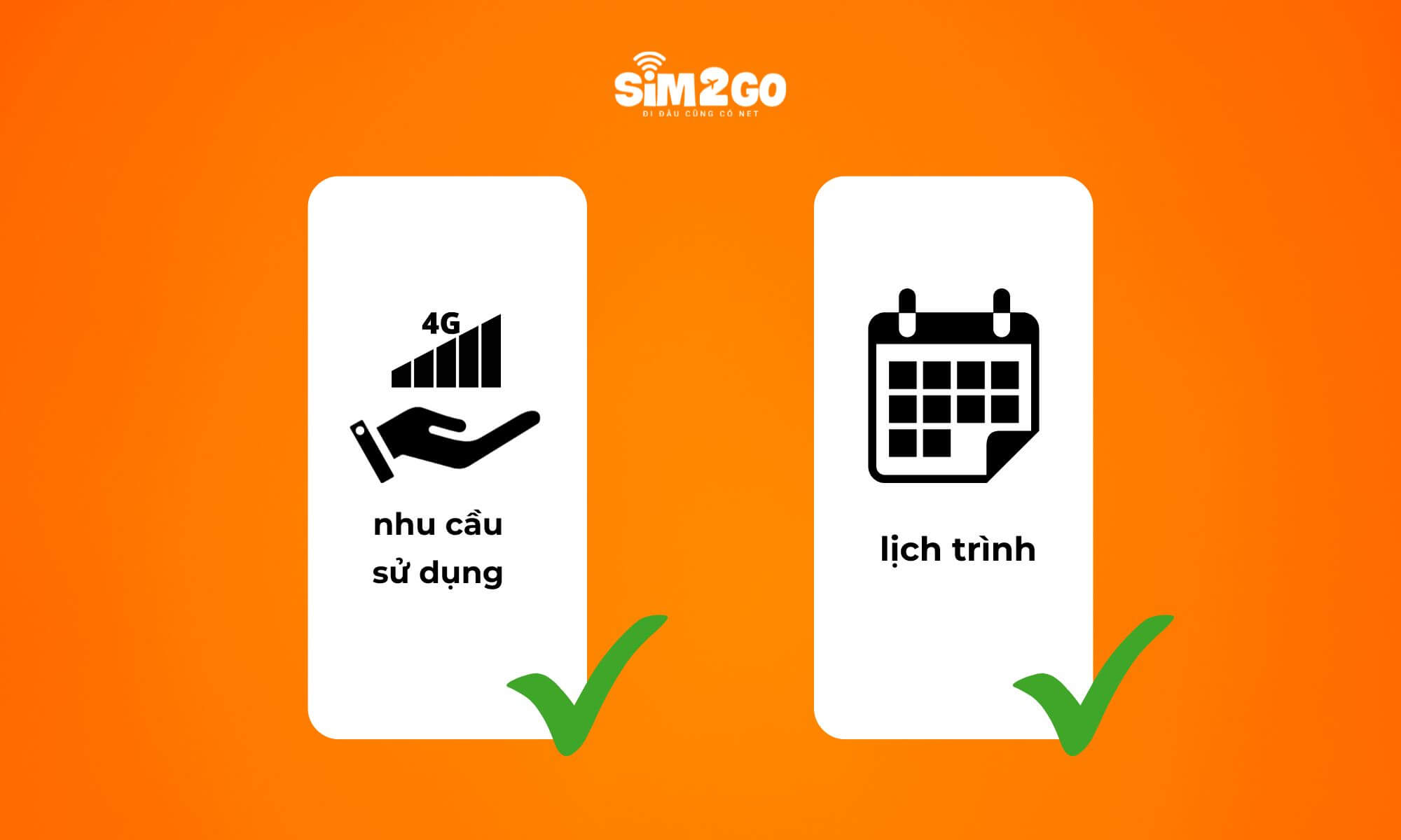 Chọn gói SIM Indonesia theo lịch trình và nhu cầu sử dụng 