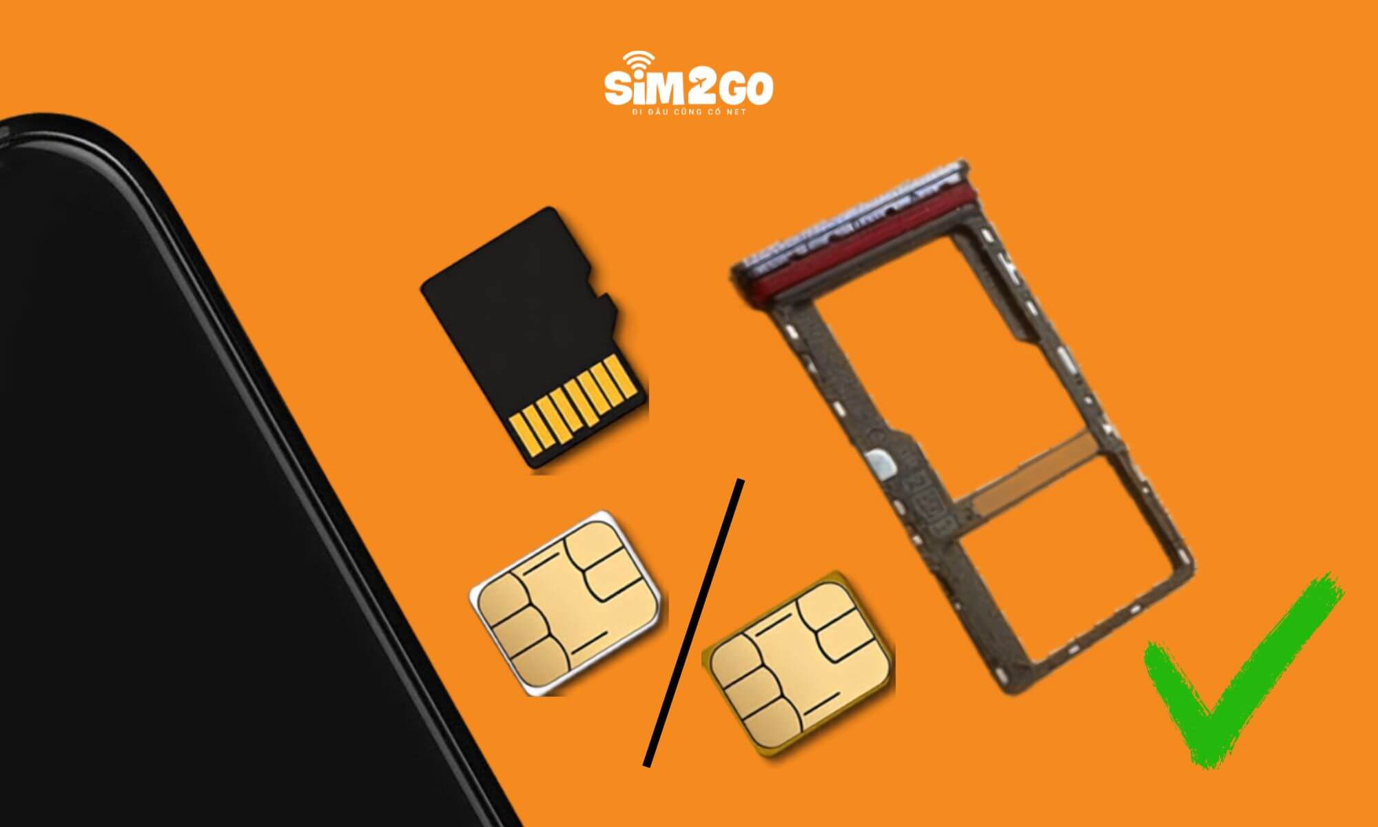 Hybrid dual SIM phù hợp khi bạn không cần dùng 2 SIM và thẻ nhớ cùng lúc