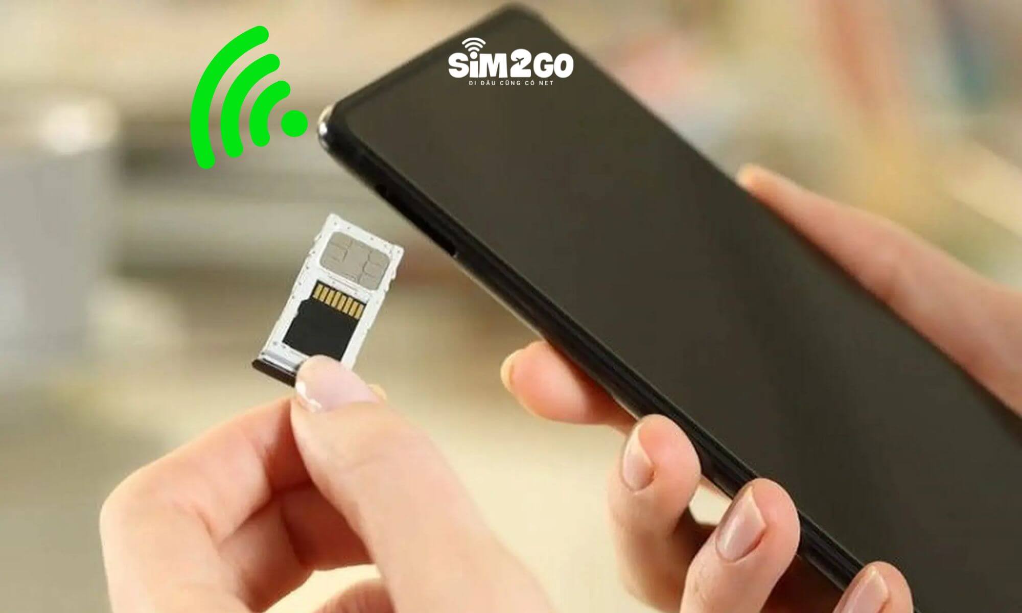 Lắp SIM Anh và kiểm tra kết nối trước khi bắt đầu hành trình