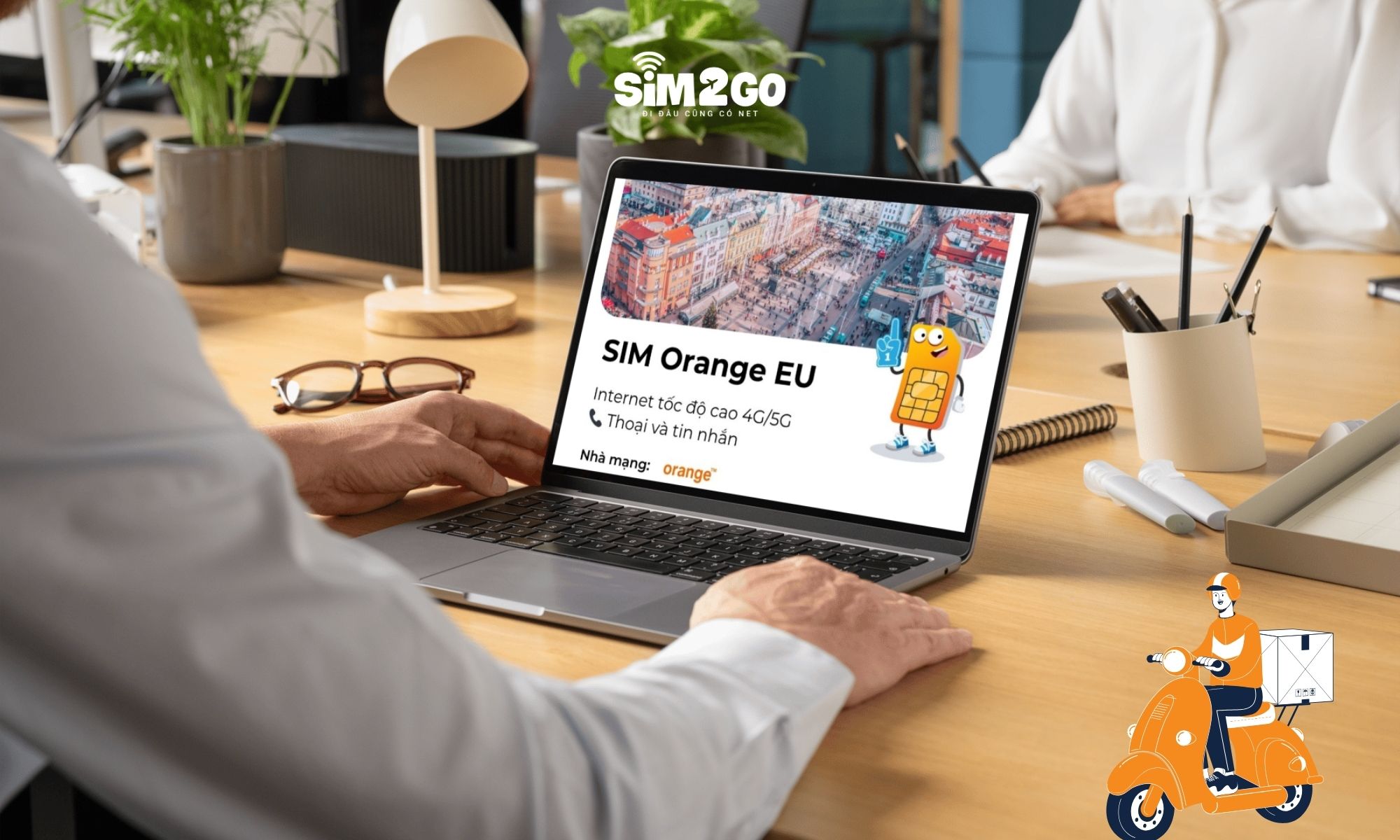 Mua SIM Pháp online, nhận SIM tận nhà trước chuyến đi