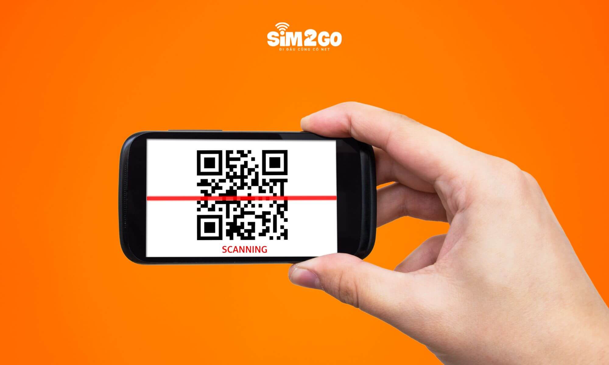 Quét mã QR để cài đặt eSIM Úc trực tiếp trên điện thoại
