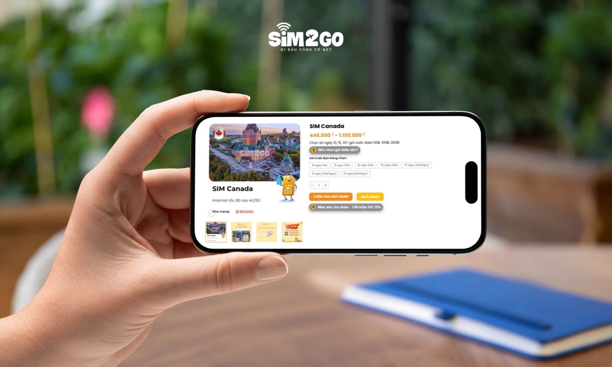 Tham khảo giá SIM/eSIM Canada và chọn gói phù hợp với nhu cầu sử dụng