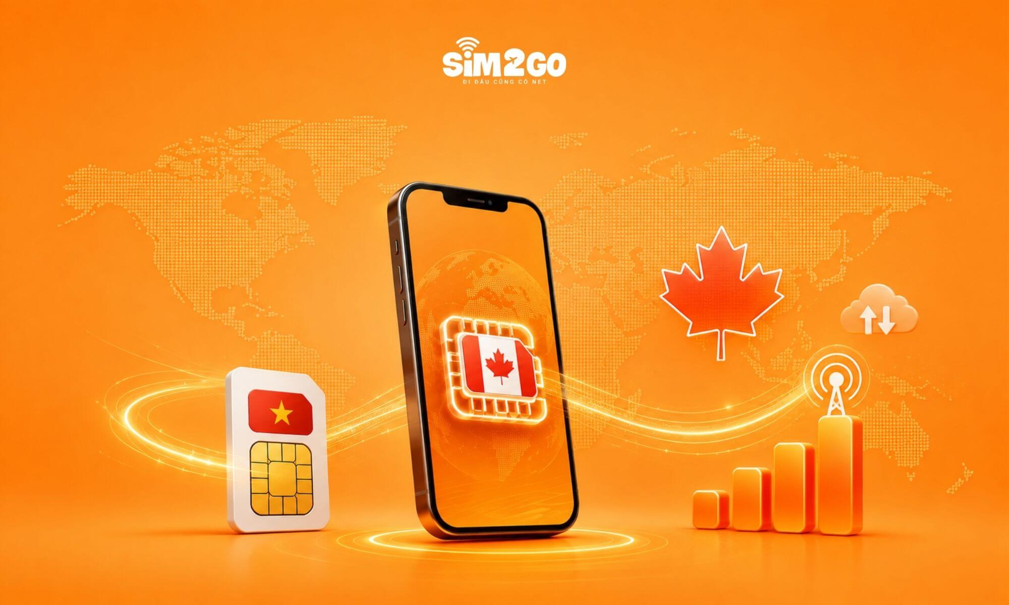 eSIM Canada giúp bạn giữ nguyên SIM Việt Nam và sử dụng data Canada song song trên cùng một điện thoại